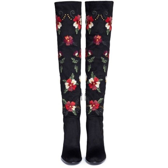 Sam Edelman Shoes - Sam Edelman Vena Floral Embroidered Floral Boot
